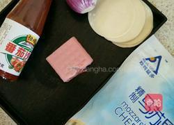 家常饺子皮披萨的做法图解1