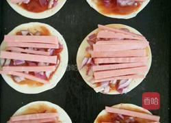 家常饺子皮披萨的做法图解5