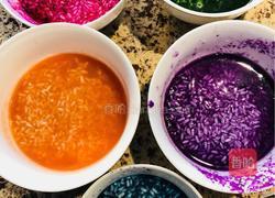 彩虹米饭 七彩米饭的做法图解4