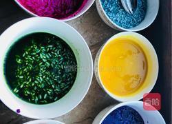 彩虹米饭 七彩米饭的做法图解6