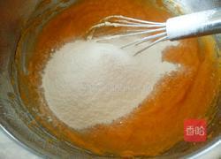 南瓜五仁糯米麦片戚风（8寸）的做法图解3