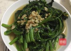 炒菜心的做法图解4