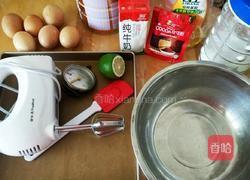 千叶纹海绵蛋糕三明治的做法图解1