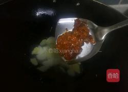 雪豆腐炒香肠的做法图解5