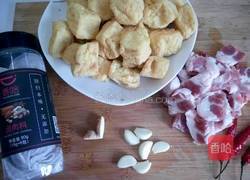 豆泡烧肉的做法图解2
