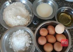 千叶纹奶油蛋糕的做法图解1