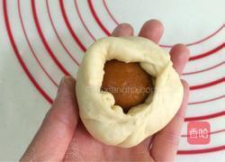 圣诞老人小餐包的做法图解16