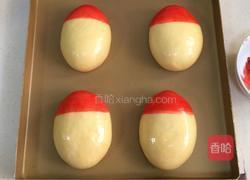 圣诞老人小餐包的做法图解20