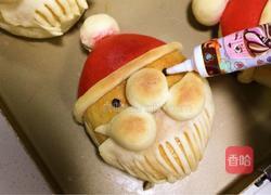 圣诞老人小餐包的做法图解27