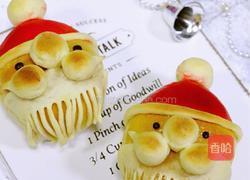 圣诞老人小餐包的做法图解32