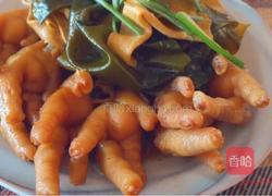 鸡爪烧海带豆腐皮的做法图解8