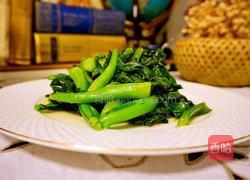 姜汁芥兰的做法图解10