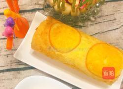 香橙肉松蛋糕卷的做法图解22