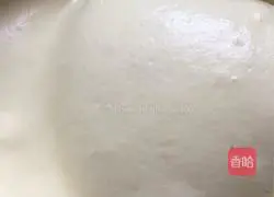 Illustration of how to make orange and meat floss cake rolls 16