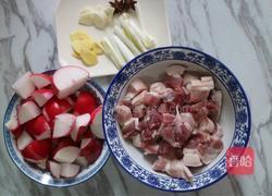 酱焖小萝卜的做法图解1