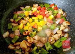 彩椒鸡丁的做法图解8