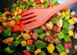 彩椒鸡丁的做法图解10