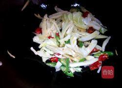 酸辣手撕包菜的做法图解5