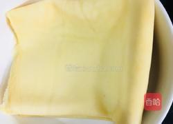 青蒜炒豆腐皮的做法图解3