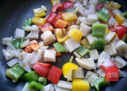 彩椒藕丁的做法图解9