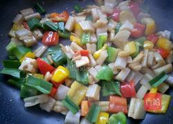 彩椒藕丁的做法图解10