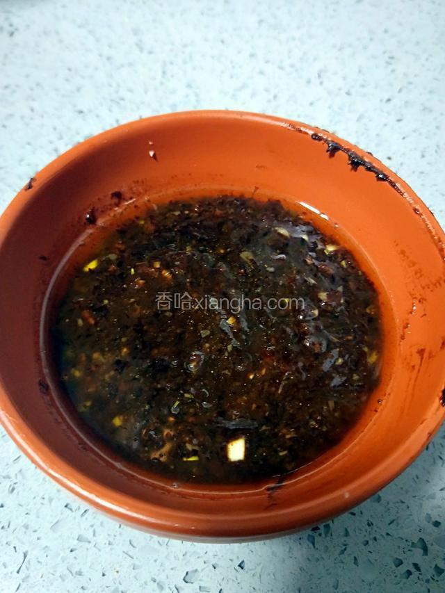 盛出备用