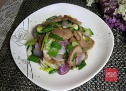 洋葱牛肉的做法图解1