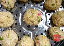 糯泡米丸子的做法图解5