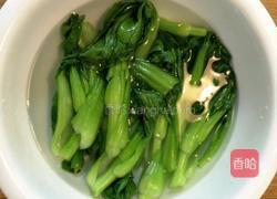 香菇青菜的做法图解2