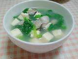 海蛎子豆腐茼蒿汤的做法[图]