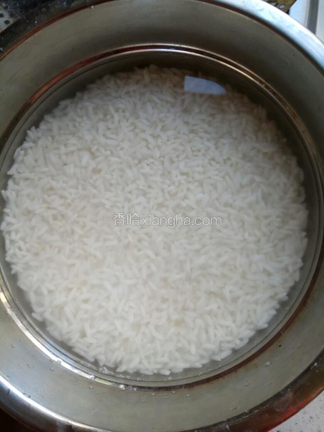 糯米泡制2小时