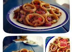 洋葱鱿鱼圈的做法图解1