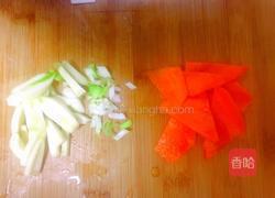 五花肉炒花菜的做法图解3