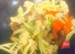 五花肉炒花菜的做法图解6