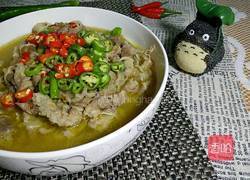 金针菇汆肥牛的做法图解1