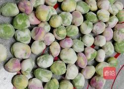 椰汁彩虹小圆子的做法图解3