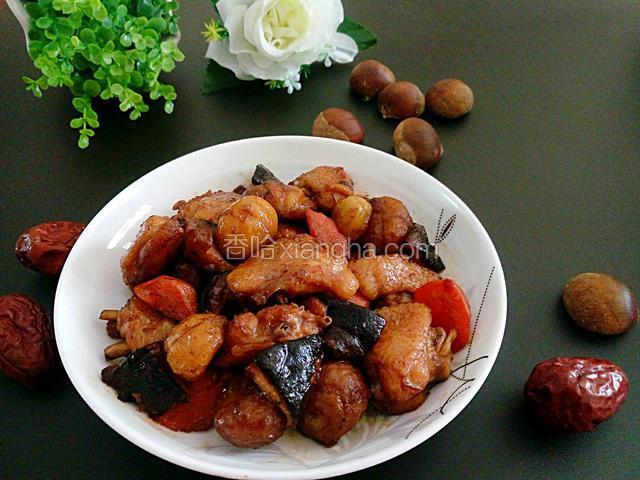 板栗焖鸡翅