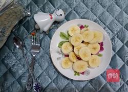 香蕉牛奶松饼的做法图解2