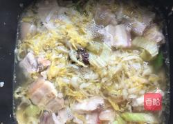 酸菜炖粉条炖猪肉的做法图解4