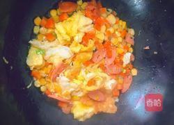 火龙果炒饭的做法图解7