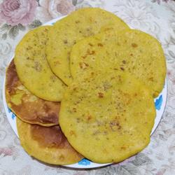 豆渣玉米面薄饼的做法[图]