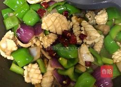 青椒炒鱿鱼的做法图解14