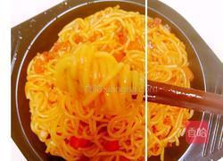 培根茄汁意面的做法图解9