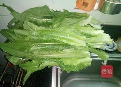 芥菜肥肠粥的做法图解2