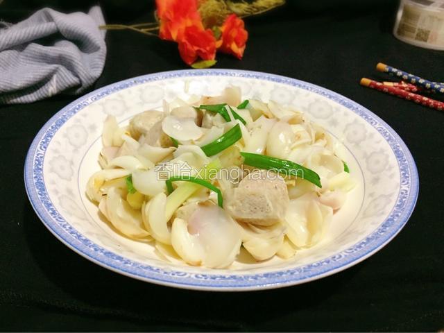 百合炒鱼丸
