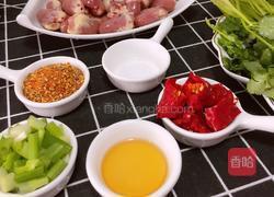 香辣孜然鸡心的做法图解2