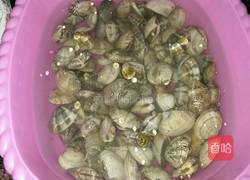 凉拌花蛤面的做法图解1