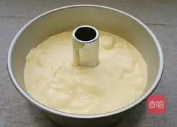 Illustration of eight-inch hollow chiffon cake 14