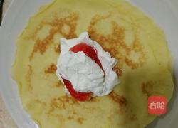 草莓班戟的做法图解9