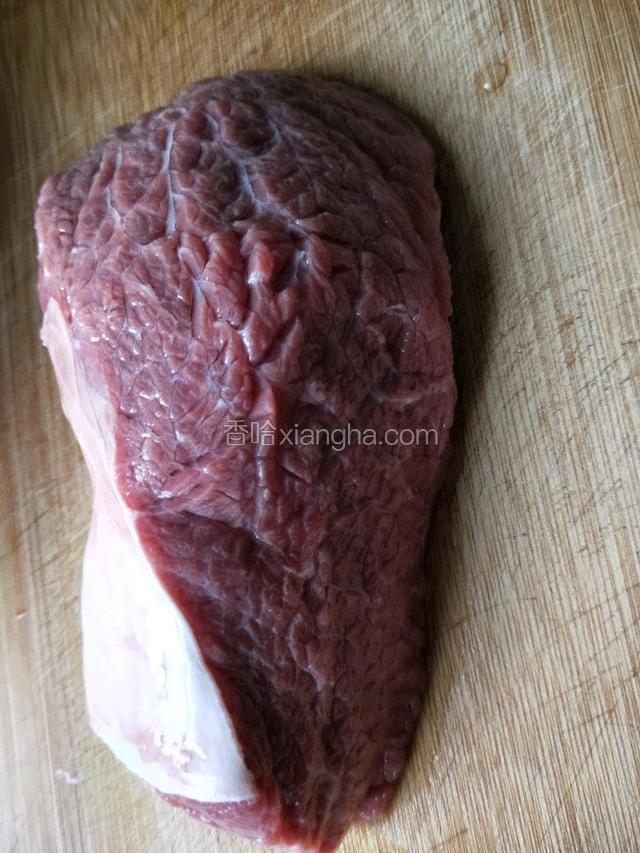 牛肉洗干净